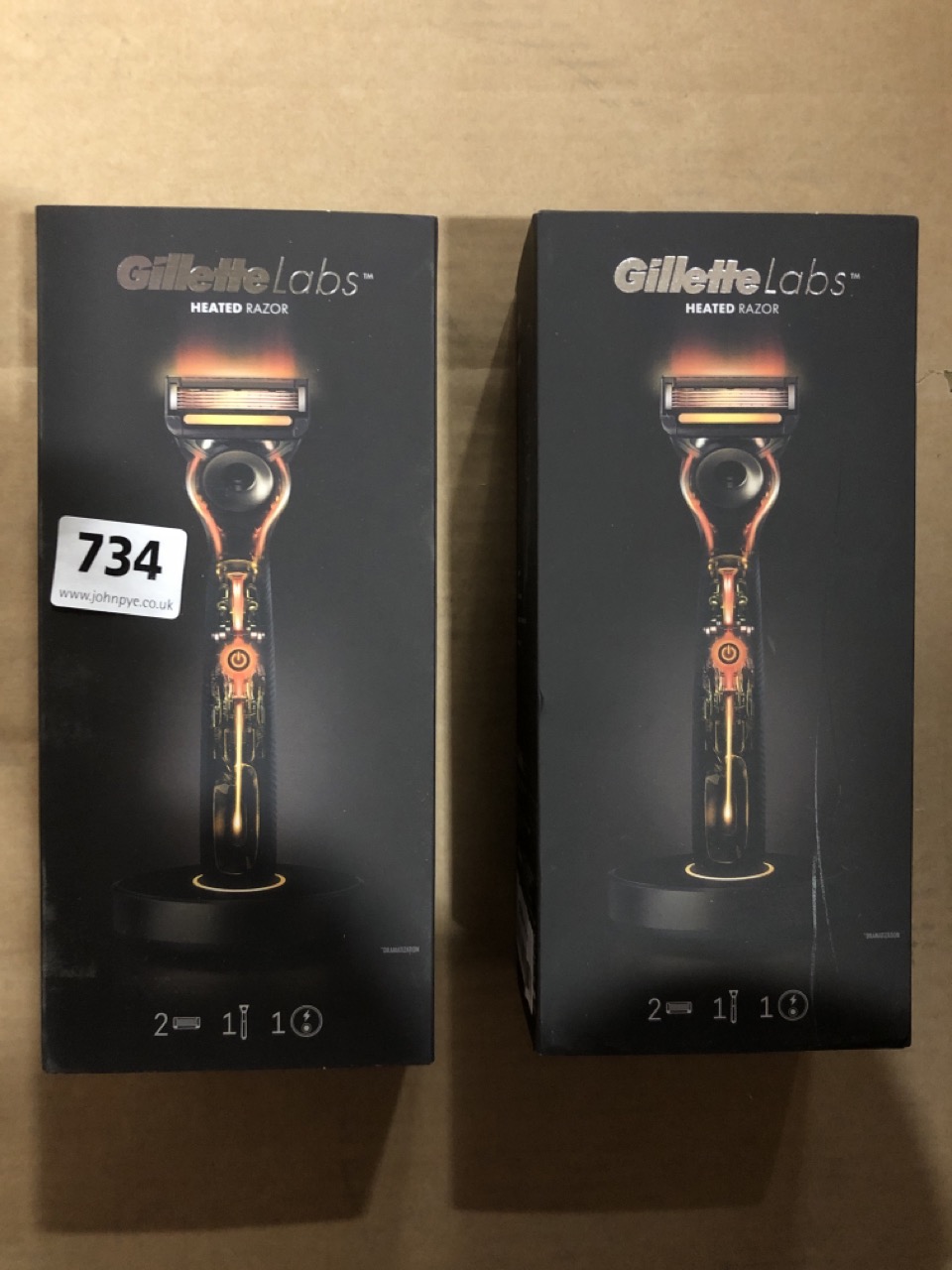 John Pye Auctions - 2X GILLETTE LABS HEATED RAZOR : LOCATION - E TABLES