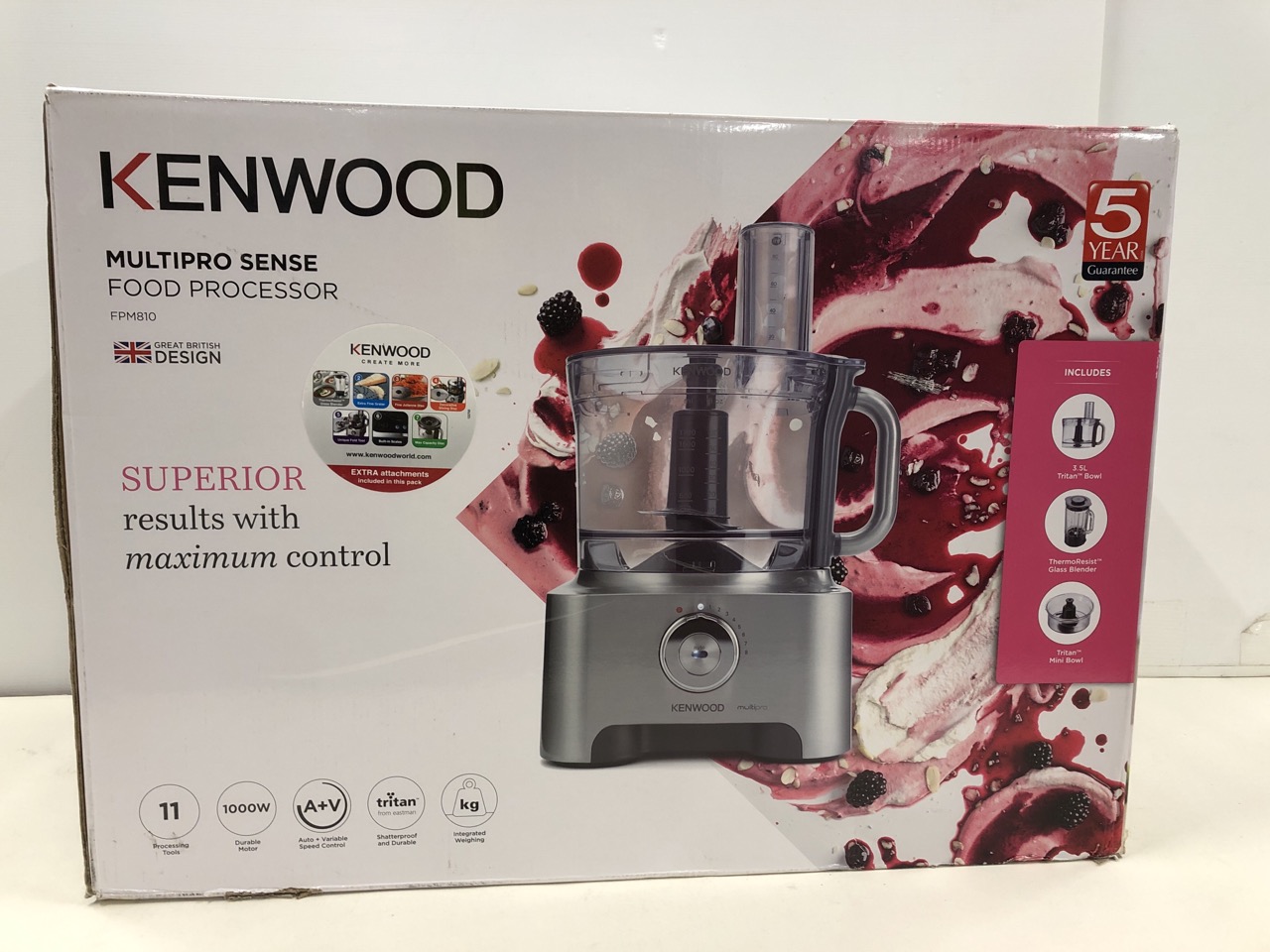 John Pye Auctions KENWOOD MULTIPRO SENSE FOOD PROCESSOR (BAY 23)