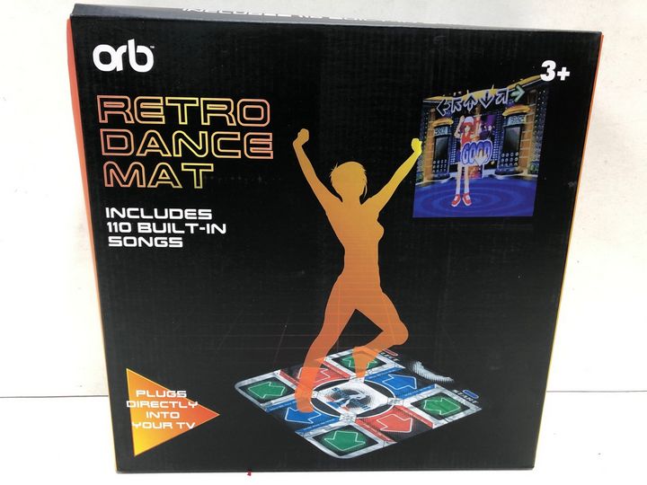 John Pye Auctions RETRO DANCE MAT TO INCLUDE 10 BULTI IN SONGS