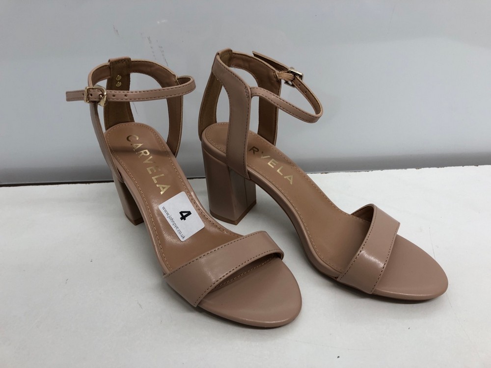 John Pye Auctions - CARVELA KIKI BLOCK HEEL SANDAL IN LIGHT PINK SIZE EU 37  (LOCATION ROOM 1)