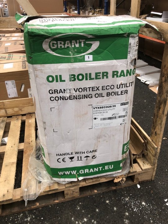 John Pye Auctions - GRANT VORTEX ECO UTILITY CONDENSING SYSTEM UTILITY BOILER  26-35 #VTXSECO26/35 - RRP £4081: LOCATION - B1