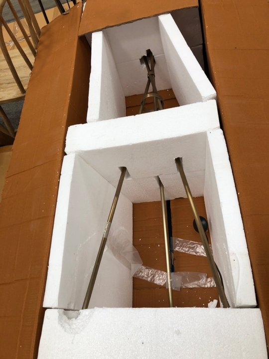 John Pye Auctions HAT TRICK FLOOR LAMP BASE RRP £395