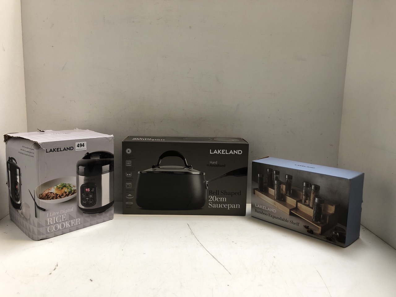 John Pye Auctions LAKELAND BELL SHAPED 20CM SAUCEPAN TO INCLUDE