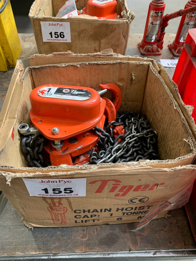 John Pye Auctions TIGER TCB14 CHAIN BLOCK