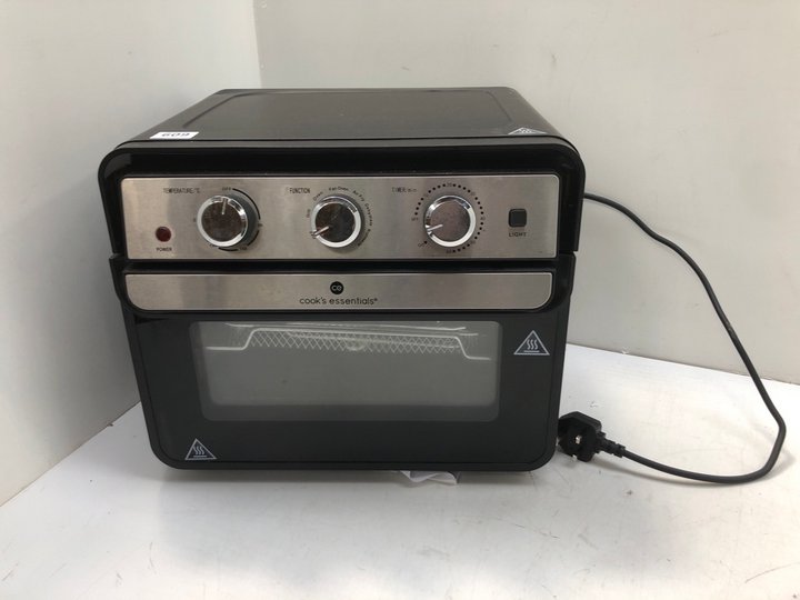 John Pye Auctions COOKS ESSENTIAL AIR FRYER OVEN IN BLACK LOCATION F11