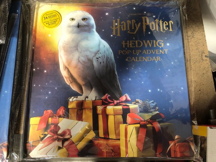 John Pye Auctions - 2X HARRY POTTER HEDWIG POP - UP ADVENT CALENDAR:  LOCATION - J1