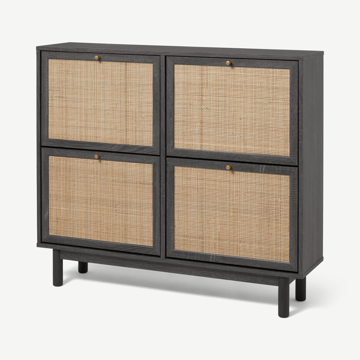 John Pye Auctions Pavia Wide Double Shoe Storage, Natural