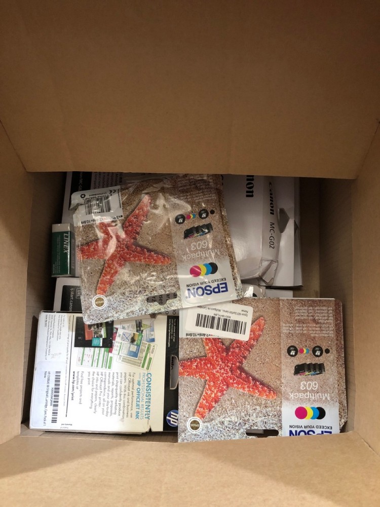 John Pye Auctions - QTY OF ITEMS TO INLCUDE ASSORTED INK TO INCLUDE CANON MC-G02 - MAINTENANCE 