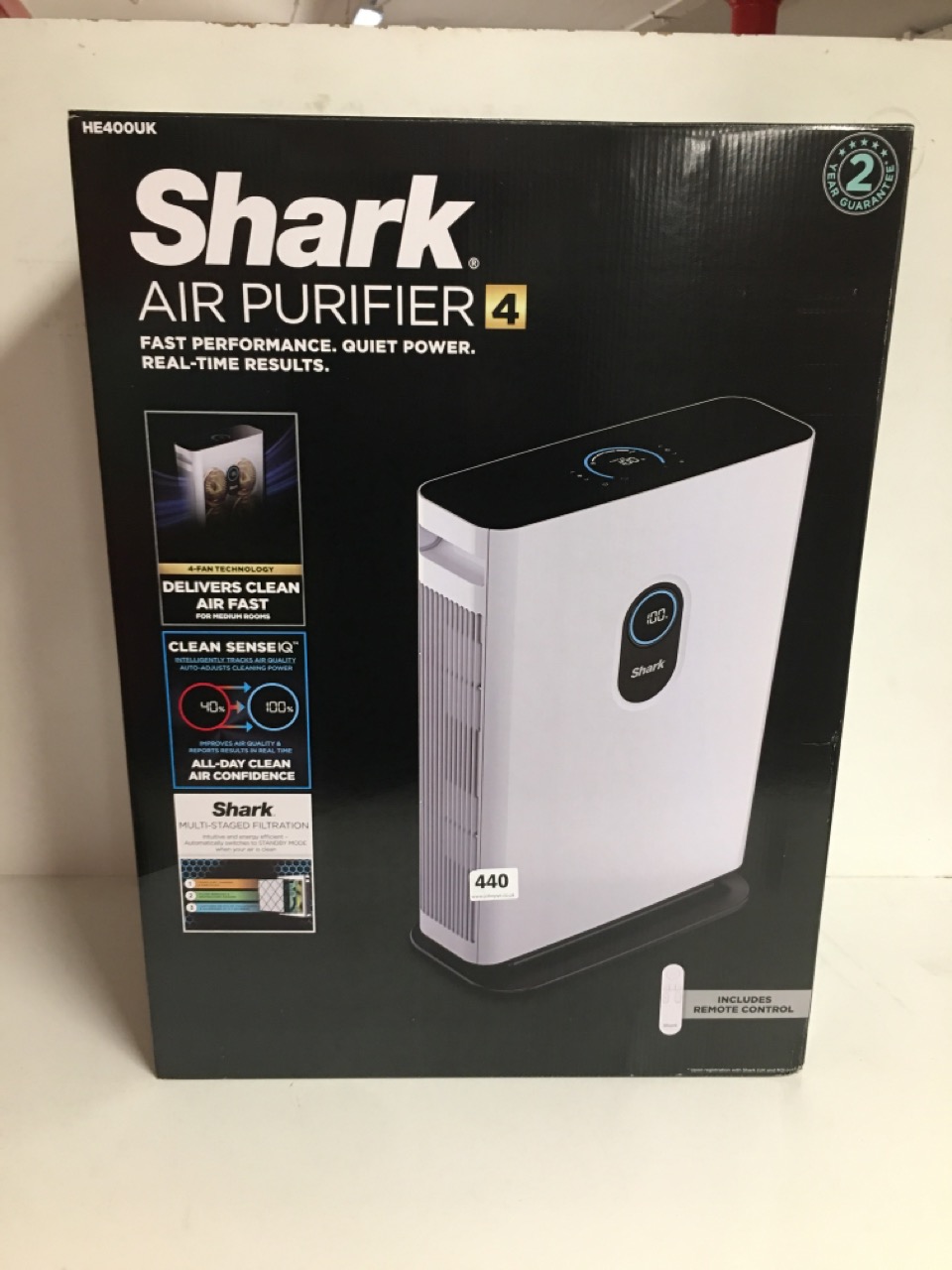 John Pye Auctions SHARK AIR PURIFIER 4