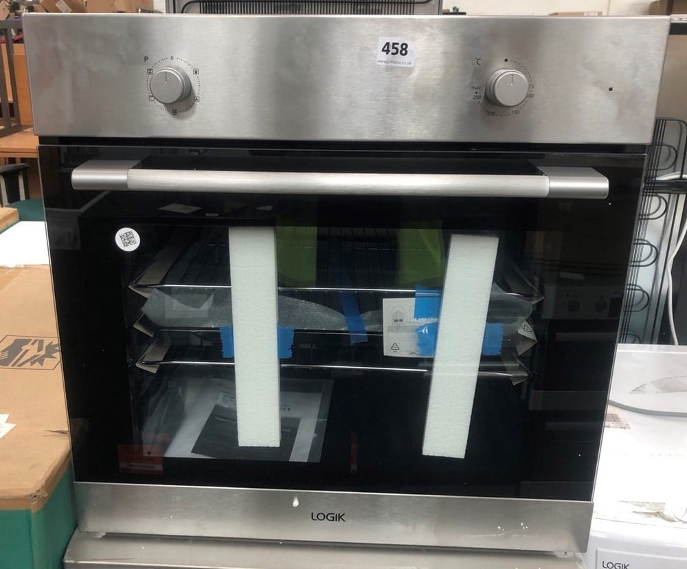 John Pye Auctions LOGIK ELECTRIC OVEN, STAINLESS STEEL, MODEL NO LBFANX16 RRP £169