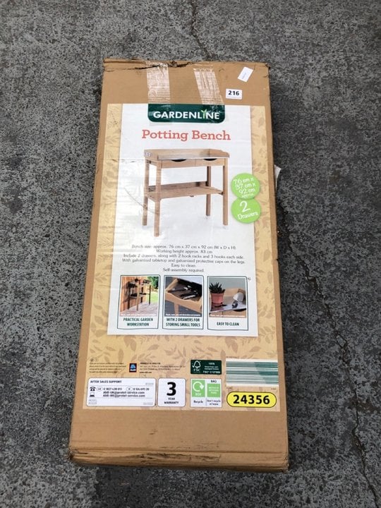 John Pye Auctions GARDENLINE POTTING BENCH LOCATION B5