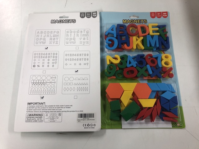 John Pye Auctions - 40 X 100PCS ABC MAGNETIC LETTERS NUMBERS ALPHABET ...