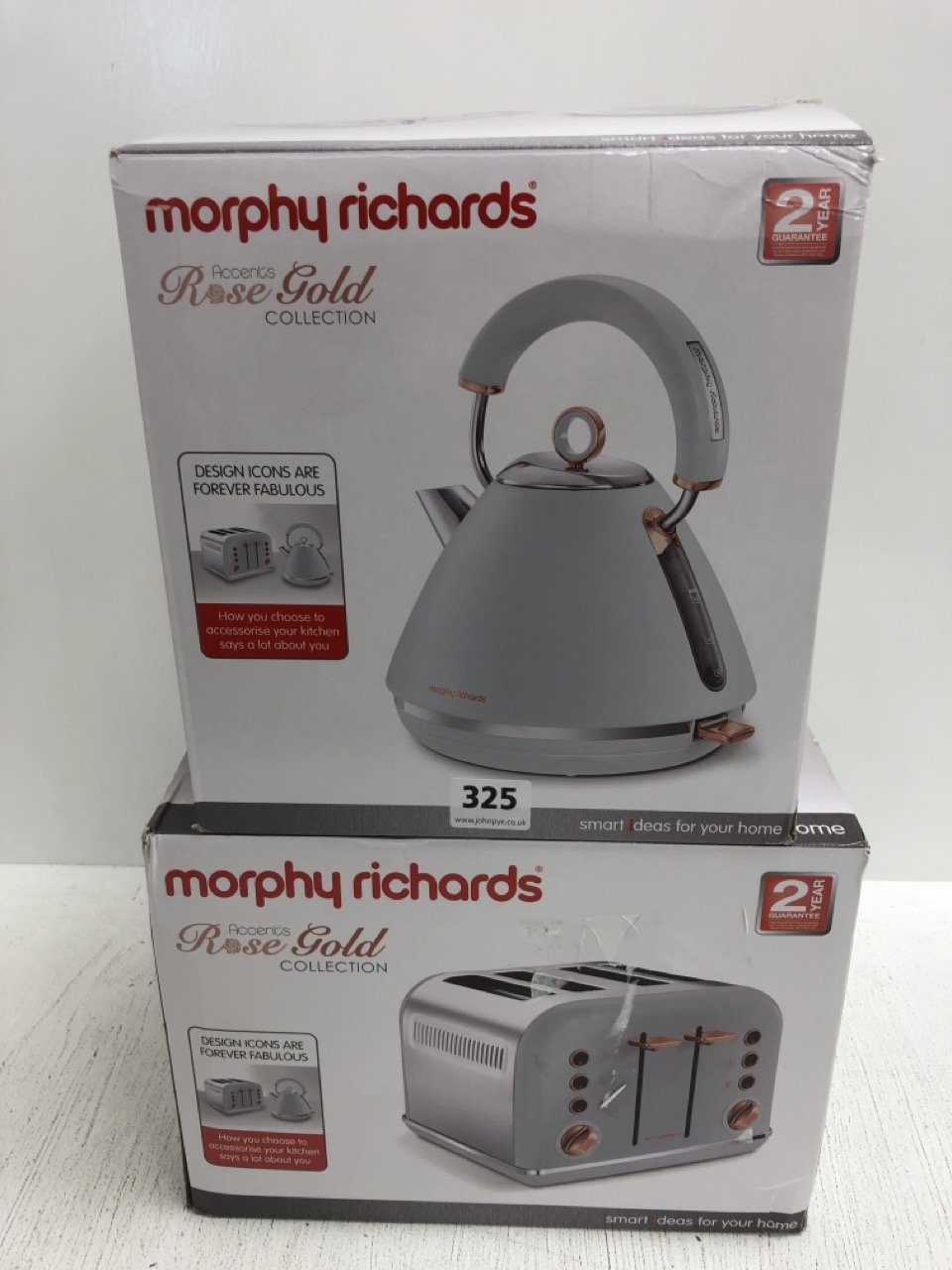 John Pye Auctions MORPHY RICHARDS ROSE GOLD COLLECTION KETTLE