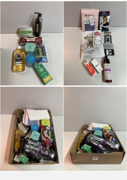 HEALTH AND BEAUTY PRODUCTS TO INCLUDE SHAVING CREAM