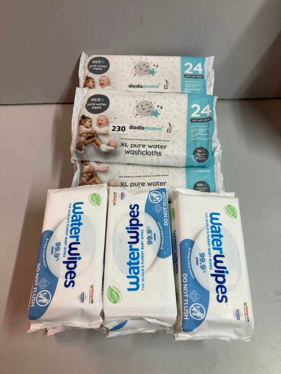LG QTY OF BABY WIPES