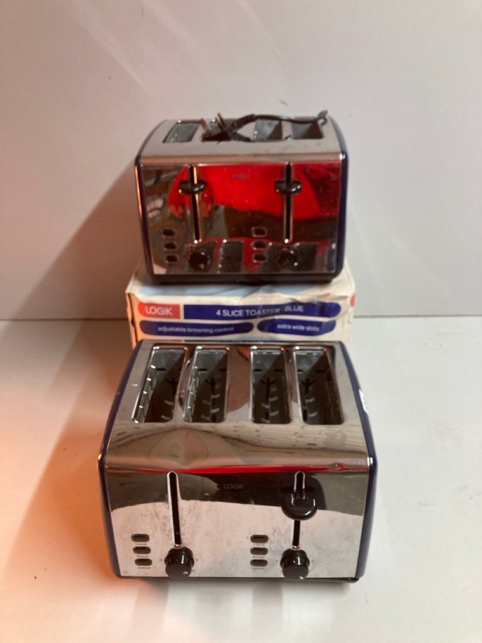 3 X FOUR SLICE TOASTERS