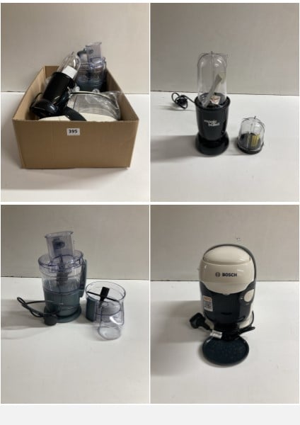 BOX OF COFFEE MACHINES