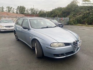 Location: Manchester - 2004 ALFA ROMEO 156 VELOCE 16V M-JET JTD Estate REG: WU54VYL, 1910 Diesel, 6 Speed Manual Diesel, Former Keepers: 5, Keys: No, MOT Expiry date: 11/05/2025