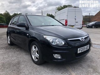 Location: Nottingham - 2009  HYUNDAI  I30 COMFORT 	 5 Door Hatchback 	 REG: FG59ADZ, 1396cc Petrol , 5 Speed Manual Petrol 	, Former Keepers: 2, Keys: Yes, MOT Expiry date: 06/09/2025