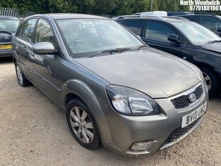 Location: North Woolwich - 2010 KIA RIO GRAPHITE 5 Door Hatchback REG: BV10UWZ, Keys: No, MOT Expiry date: 15/02/2024, 1399 Petrol, 5 Speed Manual Petrol, Former Keepers: 4