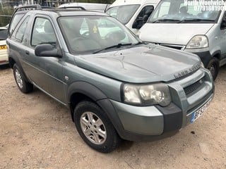 Location: North Woolwich - 2003 LAND ROVER FREELANDER S H/B Estate REG: BF53PKN, Keys: No, MOT Expiry date: 20/12/2024, 1796 Petrol, 5 Speed Manual Petrol, Former Keepers: 5