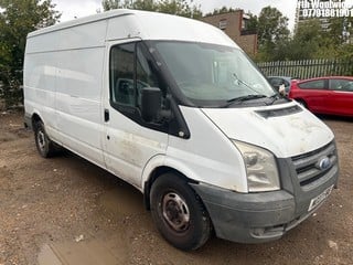 Location: North Woolwich - 2007 FORD TRANSIT 100 T350L RWD Panel Van REG: NC07FBE, Keys: No, MOT Expiry date: 06/03/2025, 2402 Diesel, 5 Speed Manual Diesel, Former Keepers: 3