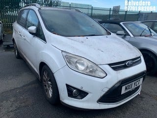 Location: BELVEDERE - 2011 FORD GRAND C-MAX TITANIUM TDCI 	 MPV REG: MX11YCT, 1997cc DIESEL, 6 SPEED AUTO DIESEL, Former Keepers: 4, Keys: No, MOT: Expiry date23.10.2024