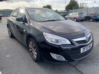 Location: BELVEDERE - 2010 VAUXHALL ASTRA ELITE 	 5 DOOR HATCHBACK REG: DF10NWJ, 1598cc PETROL, 5 SPEED MANUAL PETROL, Former Keepers: 6, Keys: No, MOT: Expiry date04/05/2025