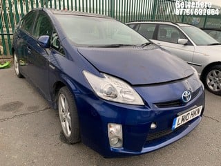 Location: Belvedere - 2010 TOYOTA PRIUS T4 VVT-I CVT 5 Door Hatchback REG: LM10HKN, Keys: No, MOT Expiry date: 29/05/2024, 1797 Hybrid Electric, Variable 1 Speed Auto Petrol/E, Former Keepers: 10