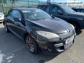 Location: Belvedere - 2010 RENAULT MEGANE I-MUSIC VVT Coupe REG: HK10DTO, Keys: No, MOT Expiry date: 31/07/2024, 1598 Petrol, 6 Speed Manual Petrol, Former Keepers: 6