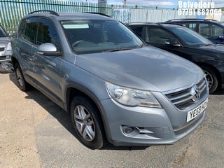 Location: Belvedere - 2009 VOLKSWAGEN TIGUAN S TDI BLUEMO-NTECH Estate REG: YE59HCK, Keys: No, MOT Expiry date: 19/06/2024, 2000 Diesel, 6 Speed Manual Diesel, Former Keepers: 6