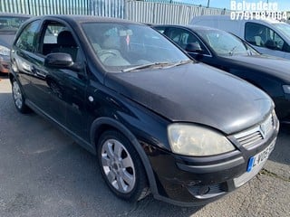 Location: Belvedere - 2005 VAUXHALL CORSA SXI TWINPORT 3 Door Hatchback REG: LV05SXZ, Keys: Yes, MOT Expiry date: 02/04/2025, 1229 Petrol, 5 Speed Manual Petrol, Former Keepers: 5