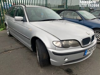 Location: Belvedere - 2004 BMW 316 I SE TOURING Estate REG: FH04VWF, Keys: No, MOT Expiry date: 27/04/2024, 1796 Petrol, 5 Speed Manual Petrol, Former Keepers: 6