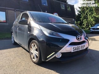 Location: Edinburgh - 2016  TOYOTA  AYGO X-PRESSION VVT-I 	 5 Door Hatchback 	 REG: SA66RXP, 998cc Petrol , 5 Speed Manual Petrol 	, Former Keepers: 4, Keys: Yes, MOT Expiry date: 06/06/2023