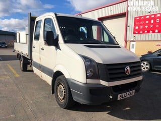 Location: Edinburgh - 2012 VOLKSWAGEN CRAFTER CR35 TDI 109 LWB TIPPER REG: SL12FKA, 1968cc DIESEL, 6 SPEED MANUAL DIESEL, Former Keepers: 0, Keys: Yes, MOT Expiry date: 10/06/2025