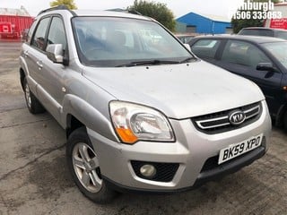 Location: Edinburgh - 2009 KIA SPORTAGE XS 4WD Estate REG: BK59XPO, Keys: No, MOT Expiry date: 05/07/2024, 1975 Gas Bi Fuel, 5 Speed Manual Petrol, Former Keepers: 3