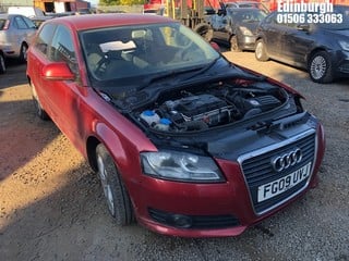 Location: Edinburgh - 2009 AUDI A3 E SPORT TDI 3 Door Hatchback REG: FG09UVJ, Keys: No, MOT Expiry date: 11/08/2024, 1896 Diesel, 5 Speed Manual Diesel, Former Keepers: 6