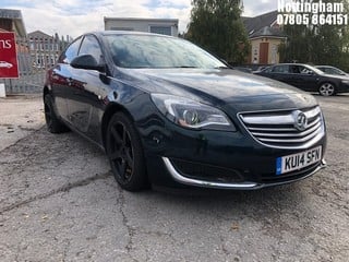 Location: Nottingham - 2014 VAUXHALL INSIGNIA DESIGN CDTI 5 Door Hatchback REG: KU14SFN, Keys: No, MOT Expiry date: 11/08/2024, 1956 Diesel, 6 Speed Manual Diesel, Former Keepers: 11