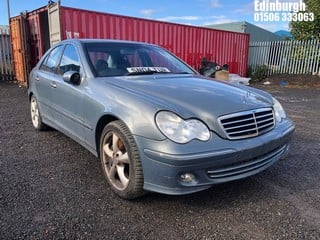 Location: Edinburgh - 2004 MERCEDES C180 KOMP. AVANTGARDE SE 4 Door Saloon REG: SN04TUR, Keys: No, MOT Expiry date: 22/05/2025, 1796 Petrol, 5 Speed Auto Petrol, Former Keepers: 4