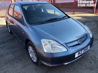 Location: Edinburgh - 2002 HONDA CIVIC SE CTDI 5 Door Hatchback REG: IKZ2610, Keys: No, MOT Expiry date: 20/12/2020, 1686 Diesel, 5 Speed Manual Diesel, Former Keepers: 1