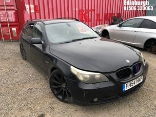 Location: Edinburgh - 2004 BMW 525I SE TOURING AUTO Estate REG: FH54HKP, Keys: No, MOT Expiry date: 07/11/2023, 2494 Petrol, 6 Speed Auto Petrol, Former Keepers: 17