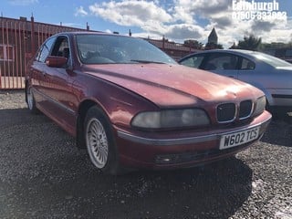 Location: Edinburgh - 2000 BMW 523I SE 4 Door Saloon REG: W602TCS, Keys: No, MOT Expiry date: 29/08/2022, 2494 Petrol, 5 Speed Manual Petrol, Former Keepers: 11