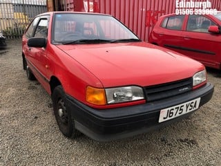 Location: Edinburgh - 1991 HYUNDAI X2 PONY S 3 Door Hatchback REG: J675YSA, Keys: No, MOT Expiry date: 29/11/2024, 1298 Petrol, 4 Speed Manual Petrol, Former Keepers: 3