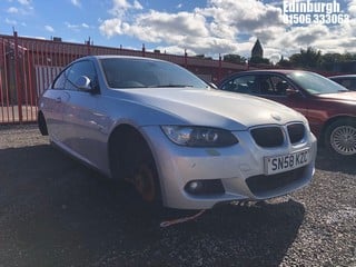 NOTE: ATF Registered Buyers ONLY - Location: Edinburgh - 2009 BMW 320I M SPORT Coupe REG: SN58KZC, Keys: No, MOT Expiry date: 14/11/2024, 1995 Petrol, 6 Speed Manual Petrol, Former Keepers: 3