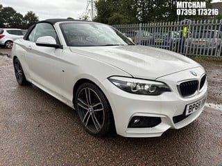 Location: Mitcham - 2019  BMW  220D M SPORT AUTO 	 Convertible 	 REG: BP68VWM., 8 Speed Auto Diesel 	 Diesel , 8 Speed Auto Diesel 	, Former Keepers: 1, Keys: Yes, MOT Expiry date: 28/01/2025