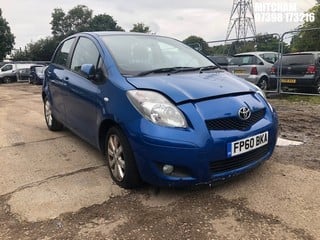 Location: Mitcham - 2011 TOYOTA YARIS T SPIRIT VVT-I 5 Door Hatchback REG: FP60BKA, Keys: No, MOT Expiry date: 20/12/2024, 1329 Petrol, 6 Speed Manual Petrol, Former Keepers: 5