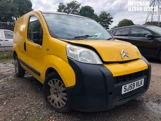 Location: Mitcham - 2009 CITROEN NEMO LX HDI 610 S-A Panel Van REG: SJ59VLK, Keys: No, MOT Expiry date: 31/01/2024, 1399 Diesel, 5 Speed Auto Diesel, Former Keepers: 10