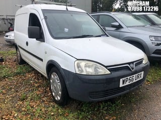 Location: Mitcham - 2007 VAUXHALL COMBO 2000 CDTI Car Derived Van REG: WP56URX, Keys: No, MOT Expiry date: 23/03/2024, 1248 Diesel, 5 Speed Manual Diesel, Former Keepers: 15