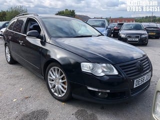 Location: Nottingham - 2008 VOLKSWAGEN PASSAT HIGHLINE TDI Estate REG: DE58JZA, Keys: No, MOT Expiry date: 15/10/2024, 1968 Diesel, 6 Speed Manual Diesel, Former Keepers: 9