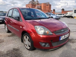 Location: Nottingham - 2006 FORD FIESTA ZETEC CLIMATE 5 Door Hatchback REG: FL06ZCJ, Keys: No, MOT Expiry date: 23/03/2024, 1388 Petrol, 5 Speed Manual Petrol, Former Keepers: 7